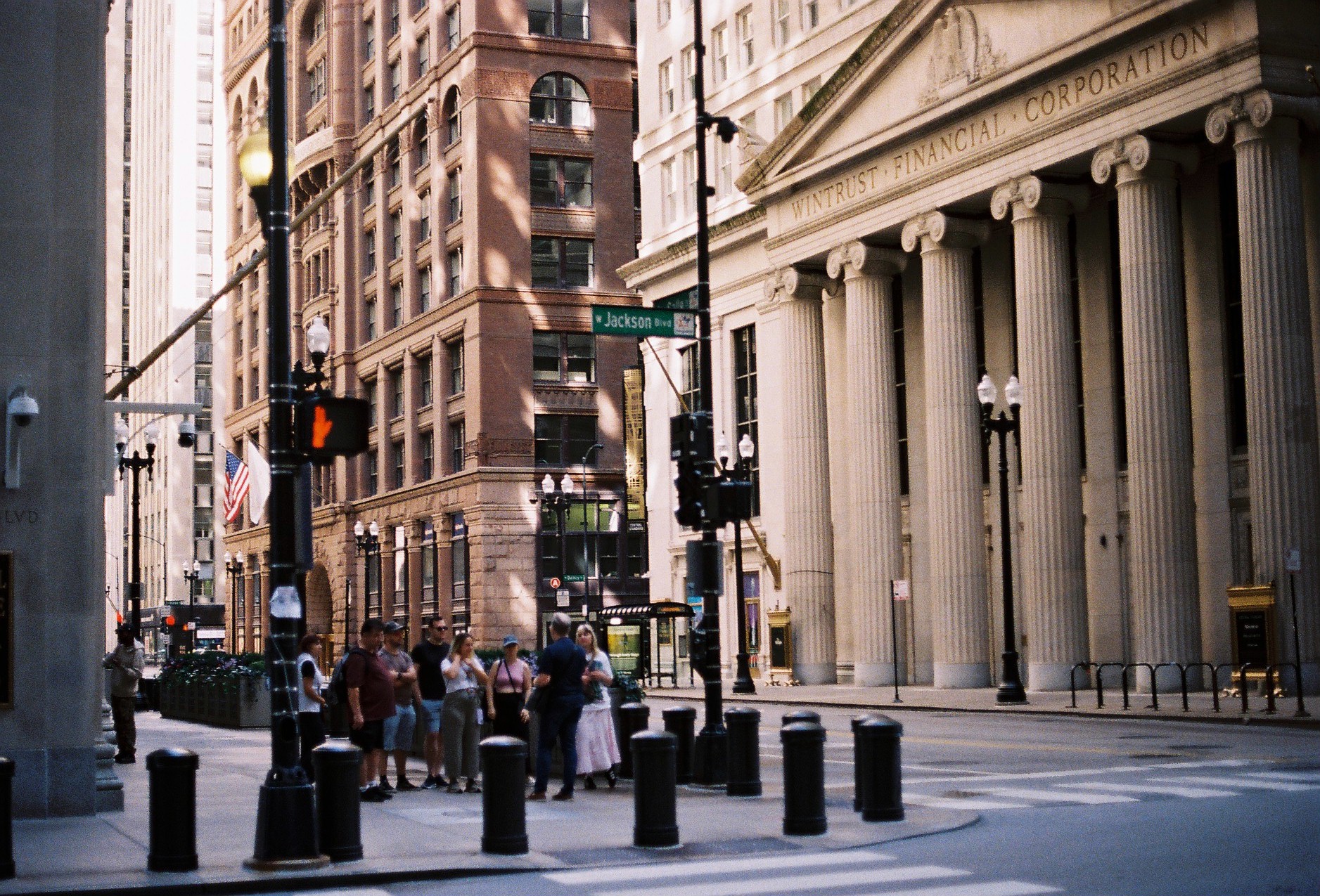 Walking around Chicago