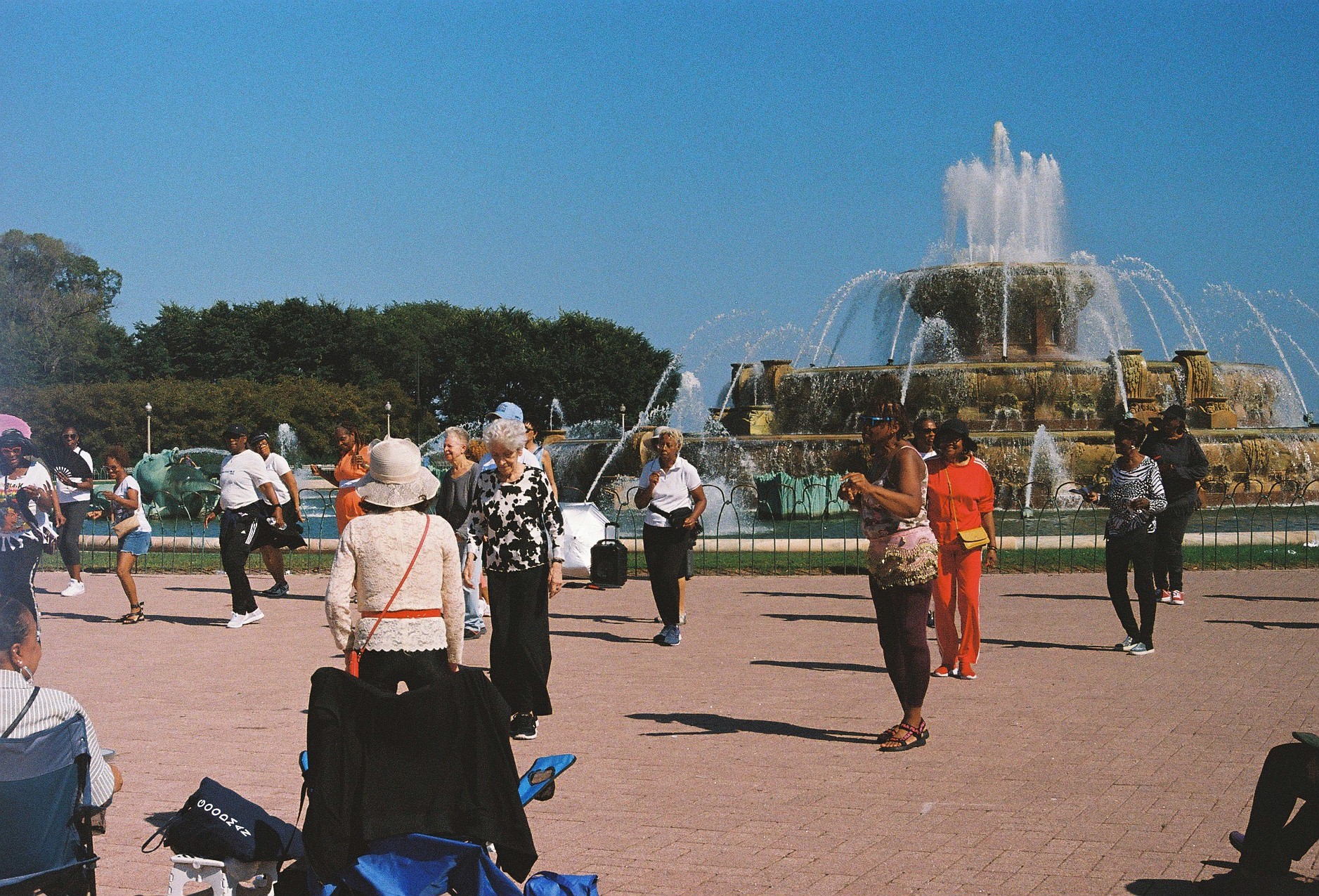 People in Grant Park